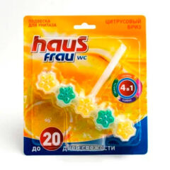 Haus Frau: Подвеска для унитазов "Цитрусовый бриз" 50г