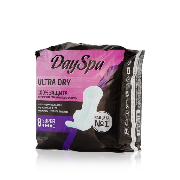 прокладки Day Spa Ultra Dry Super 8шт /24уп